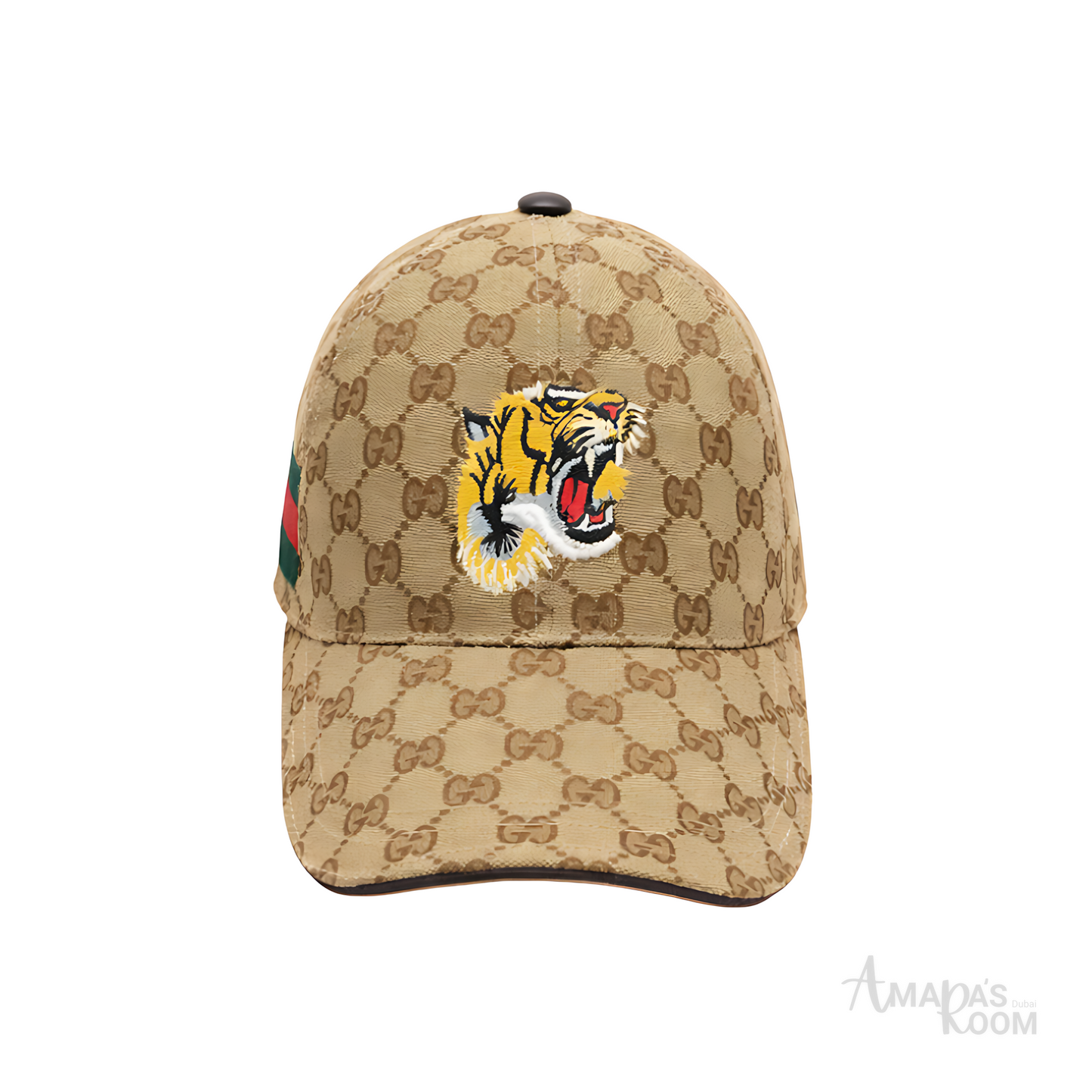 Gucci Cap | Tiger Gold Cap Camel
