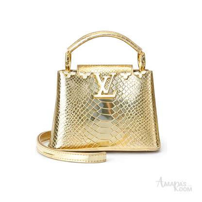 Louis Vuitton Bag | Ćapucines Gold