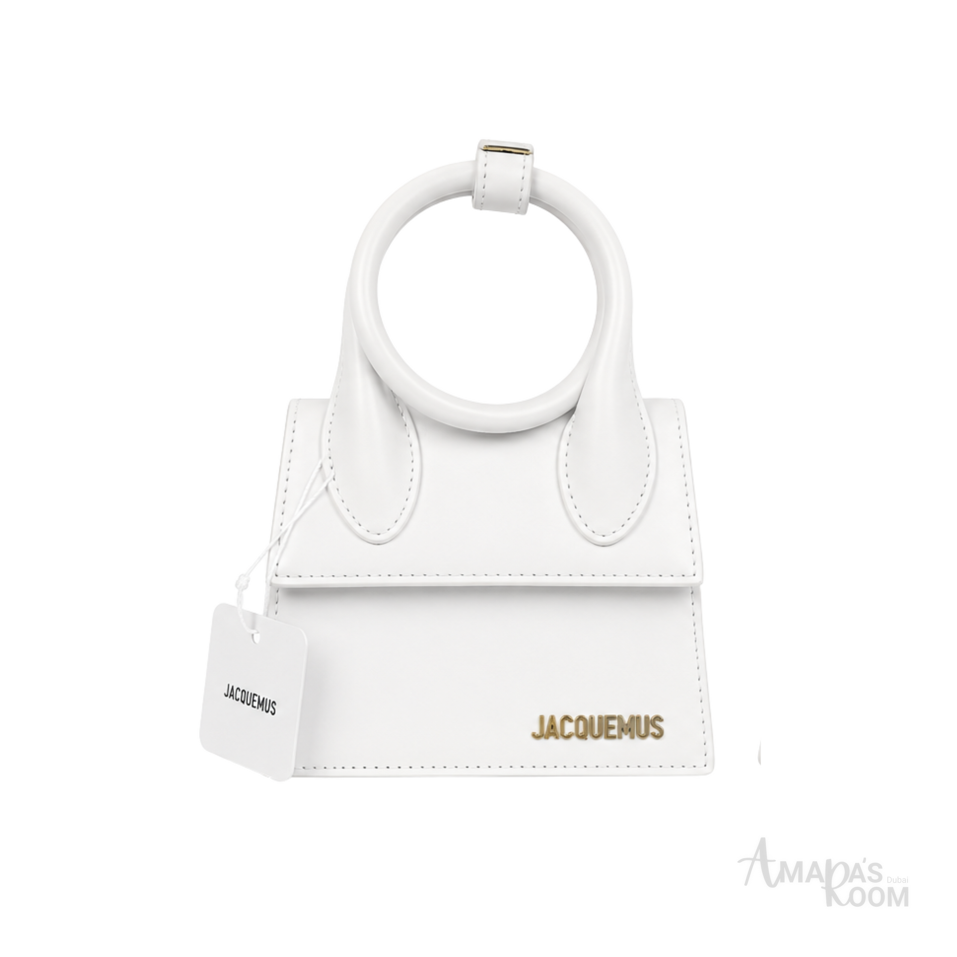 Jacquemus Le Chiquito Noeud White Bag - image 1