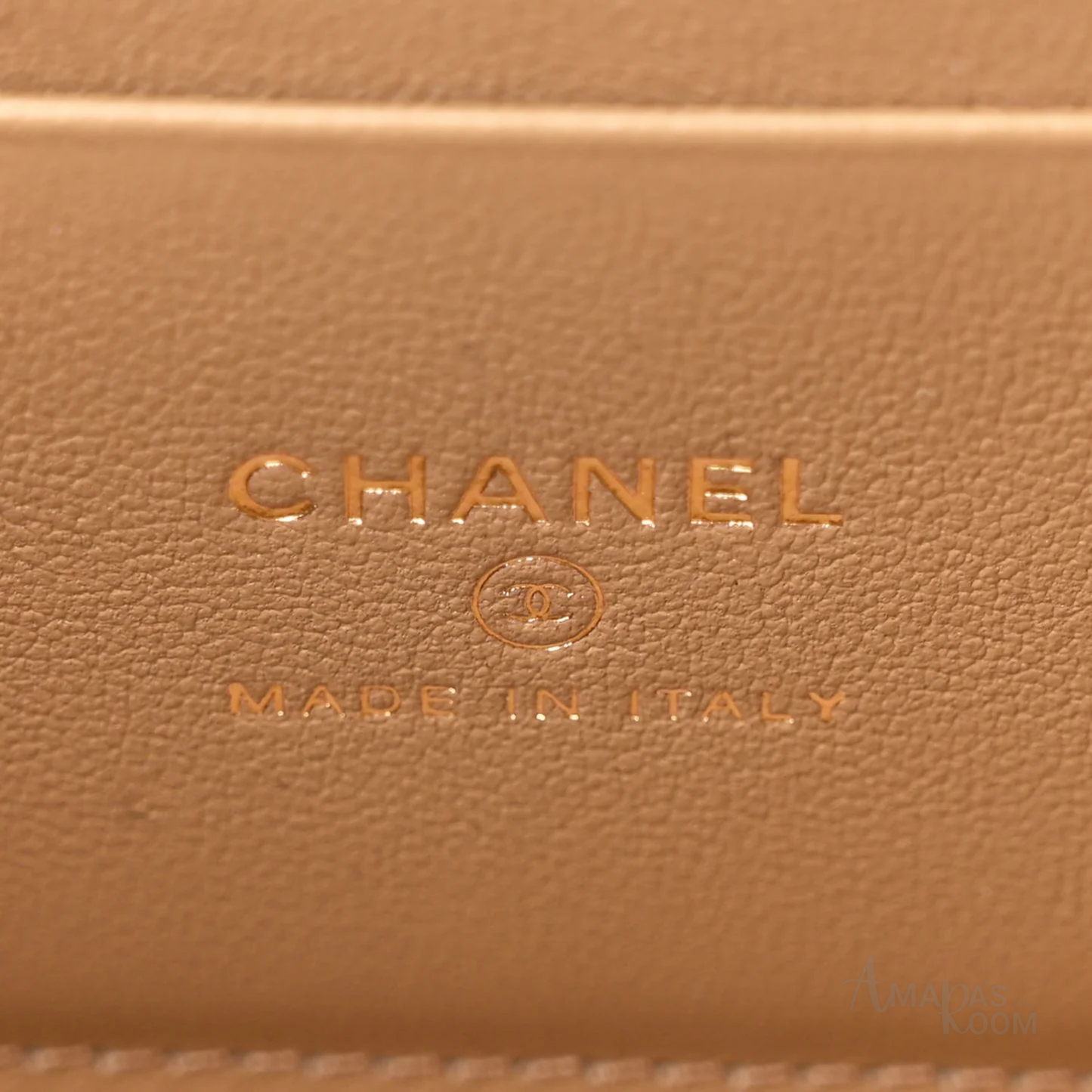Chanel Bag | Small Vanity Case Chain Beige