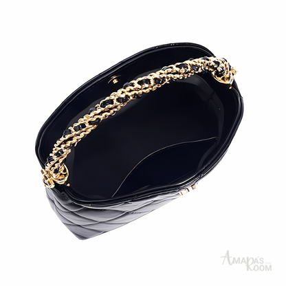 Chanel Bag | 24B Mini Top Handle Bag Chain Black