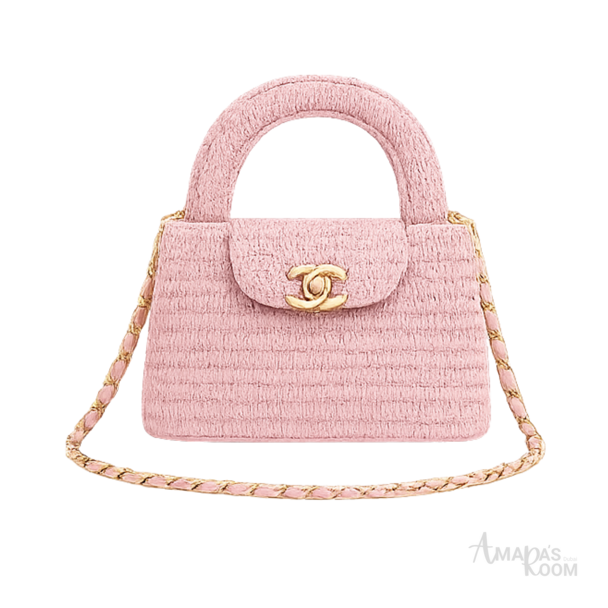 Chanel Nano Kelly Flap Bag Light Pink – product view