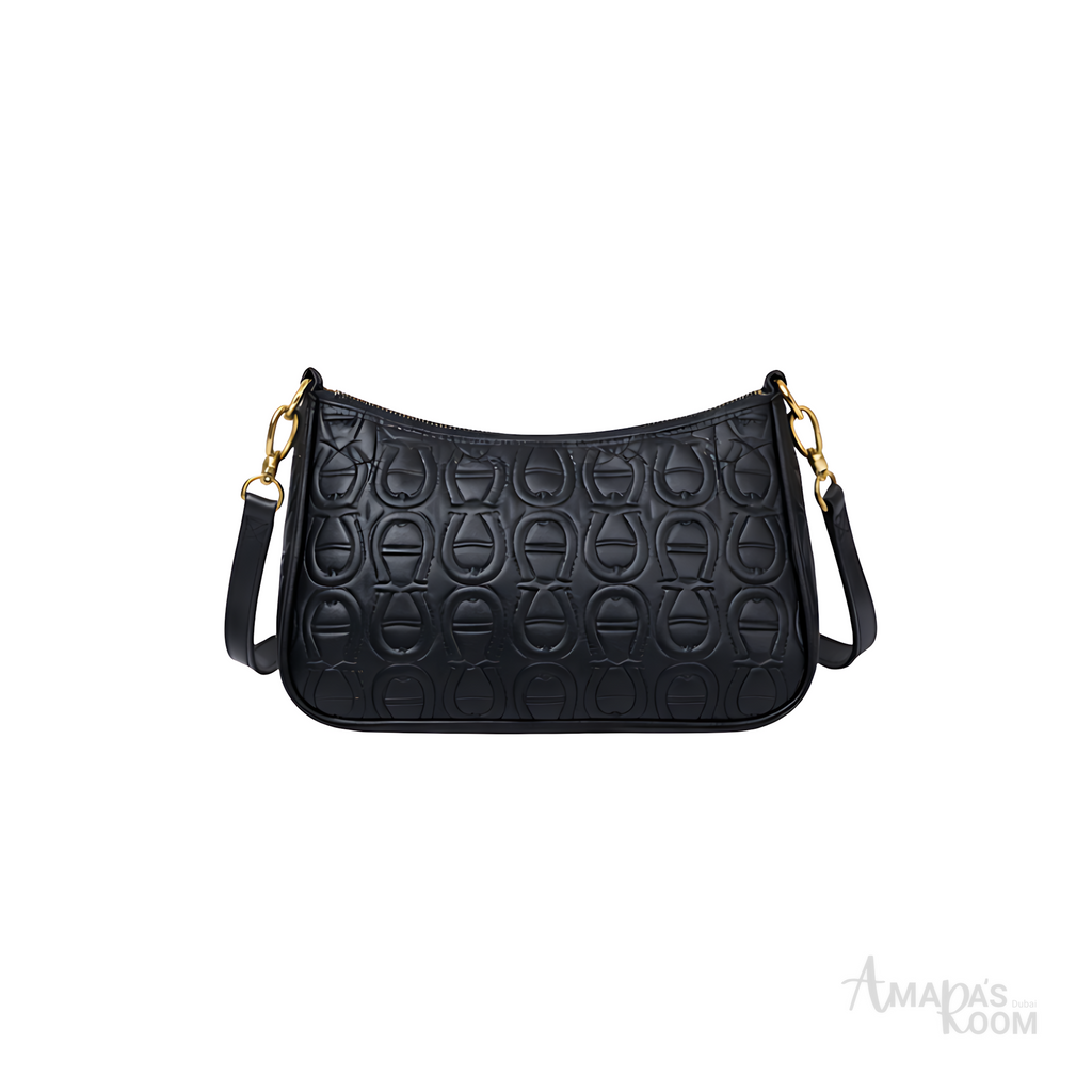 Aigner Bag | Leah Icon Shoulder Leah Pure Black