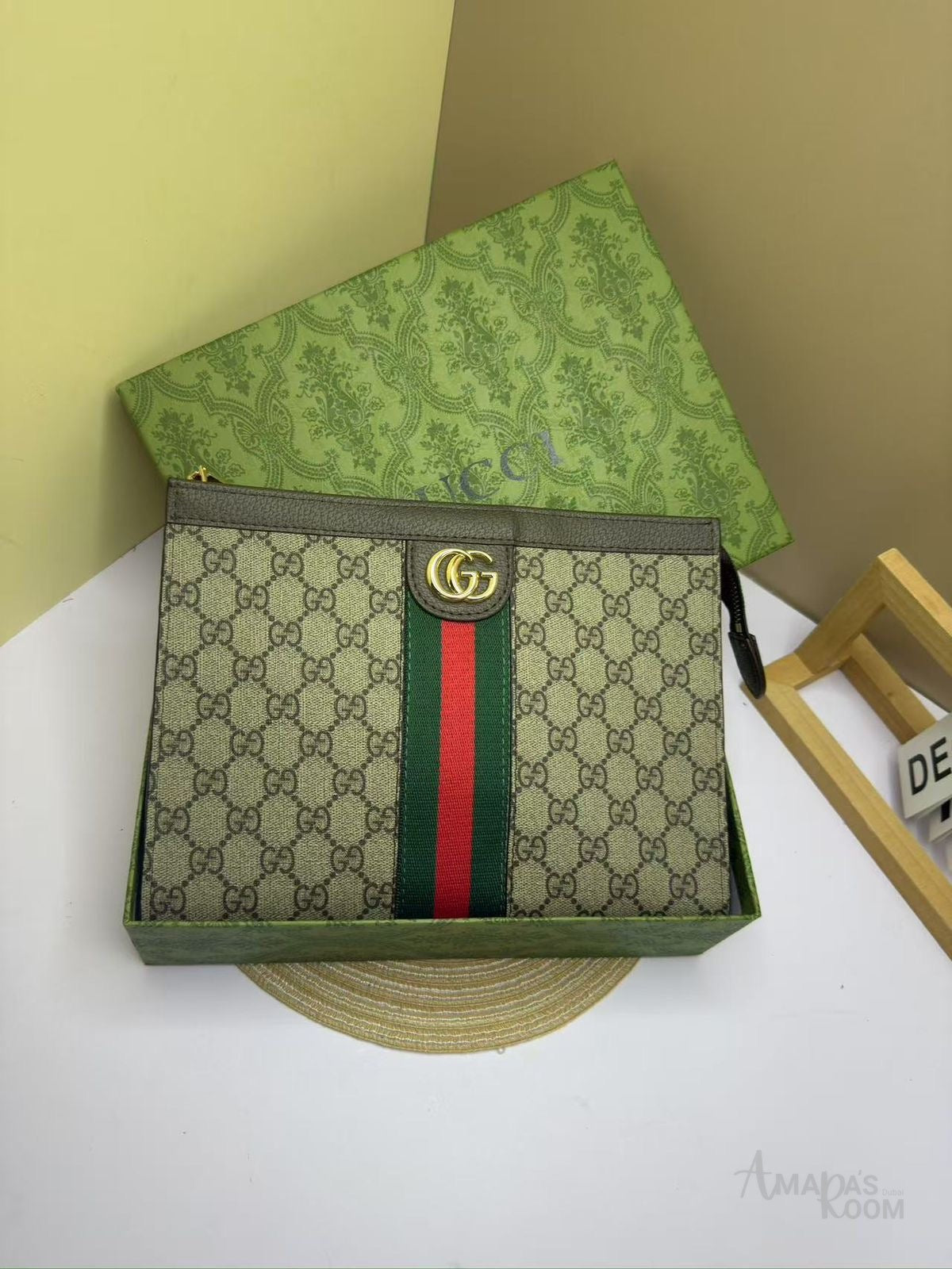 Gucci Pouch Ophidia Pouch in GG Supreme Canvas