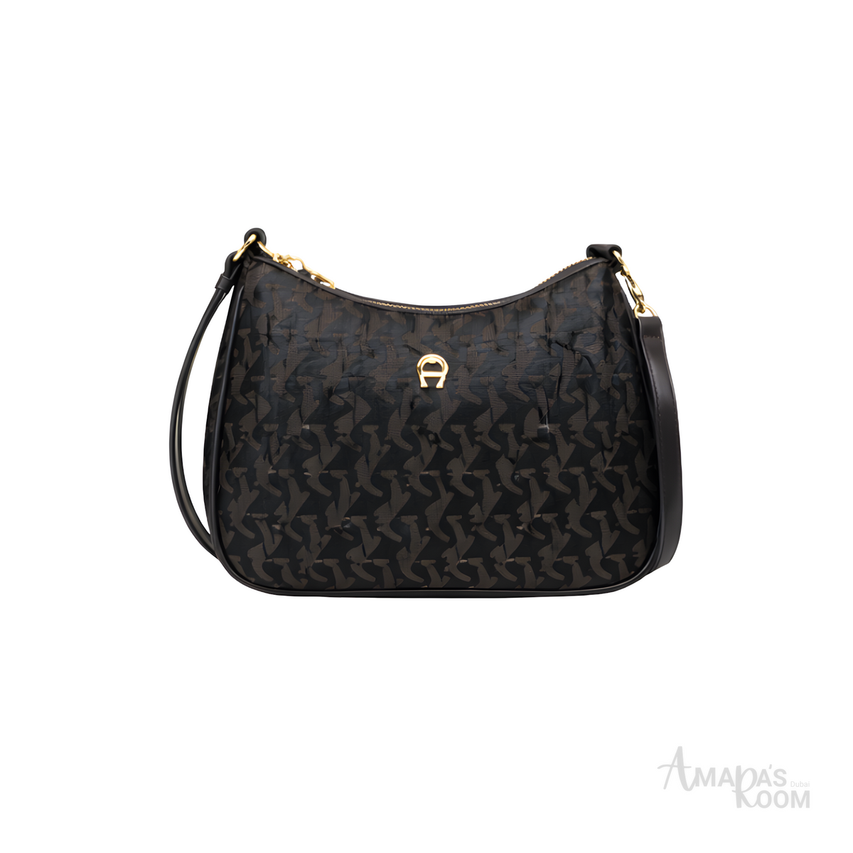 Aigner Bag | Juna Pochette Icon XS Signature Brown