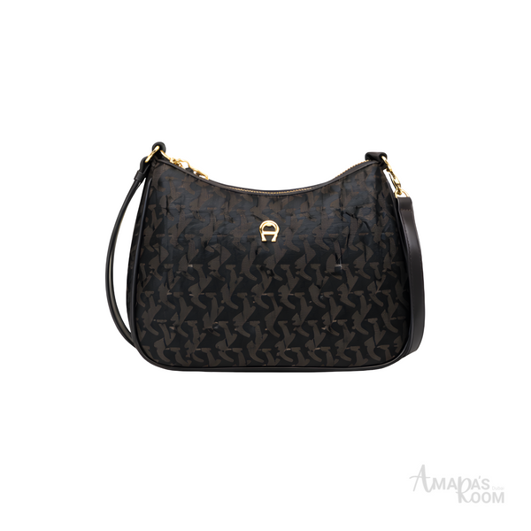 Aigner Bag | Juna Pochette Icon XS Signature Brown