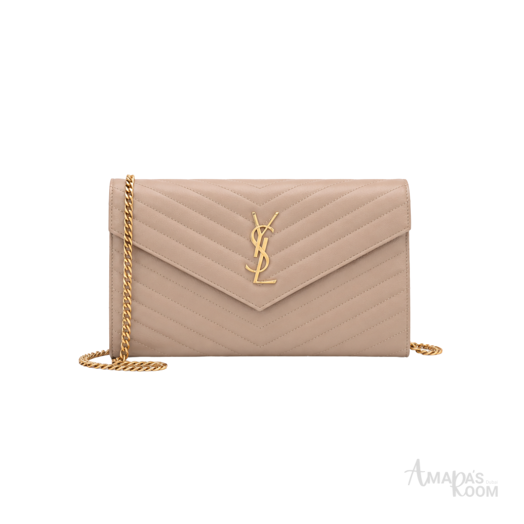 YSL Bag Cassandre Chain Wallet