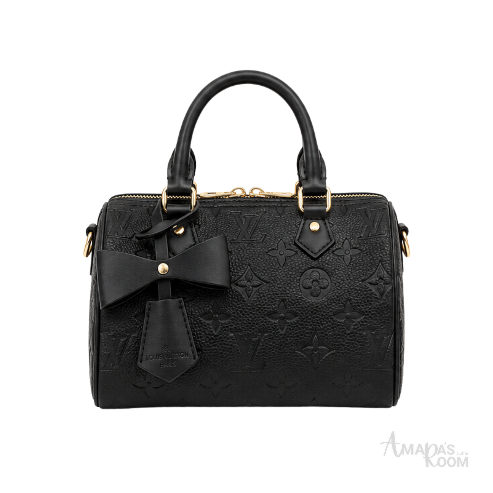 Louis Vuitton Nano Speedy Black Bag – product view