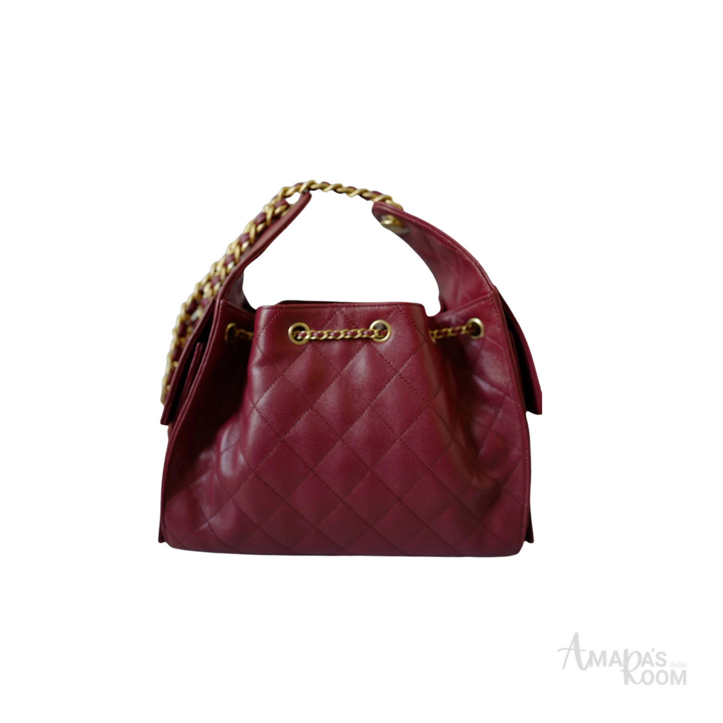 Chanel Bag | 25K Small Hobo Bag Red Grained