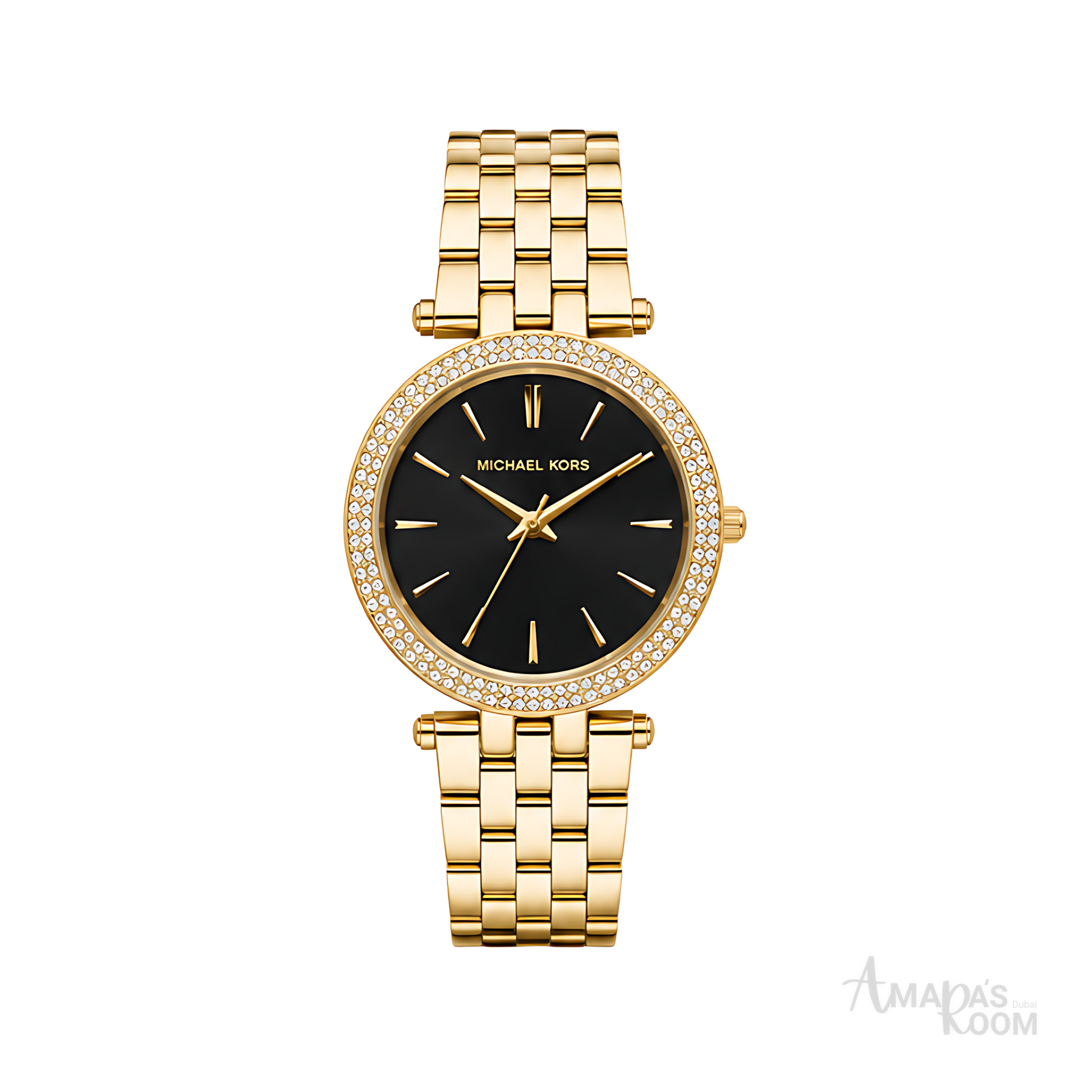 Michael Kors Darci Black Dial Gold Watch - image 1