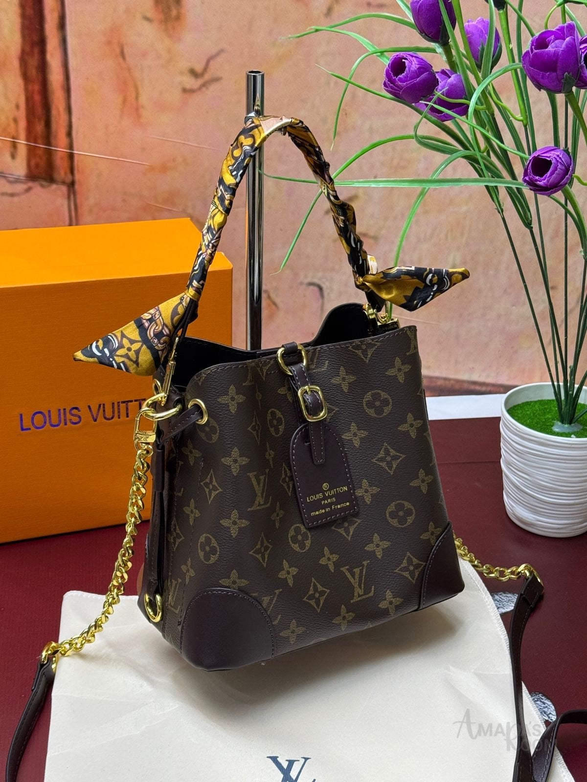 Louis Vuitton Bag | Monogram Bucket Black