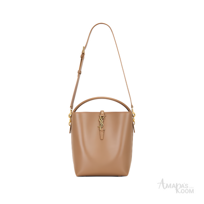YSL Bag | Le 37 Beige Shiny Leather