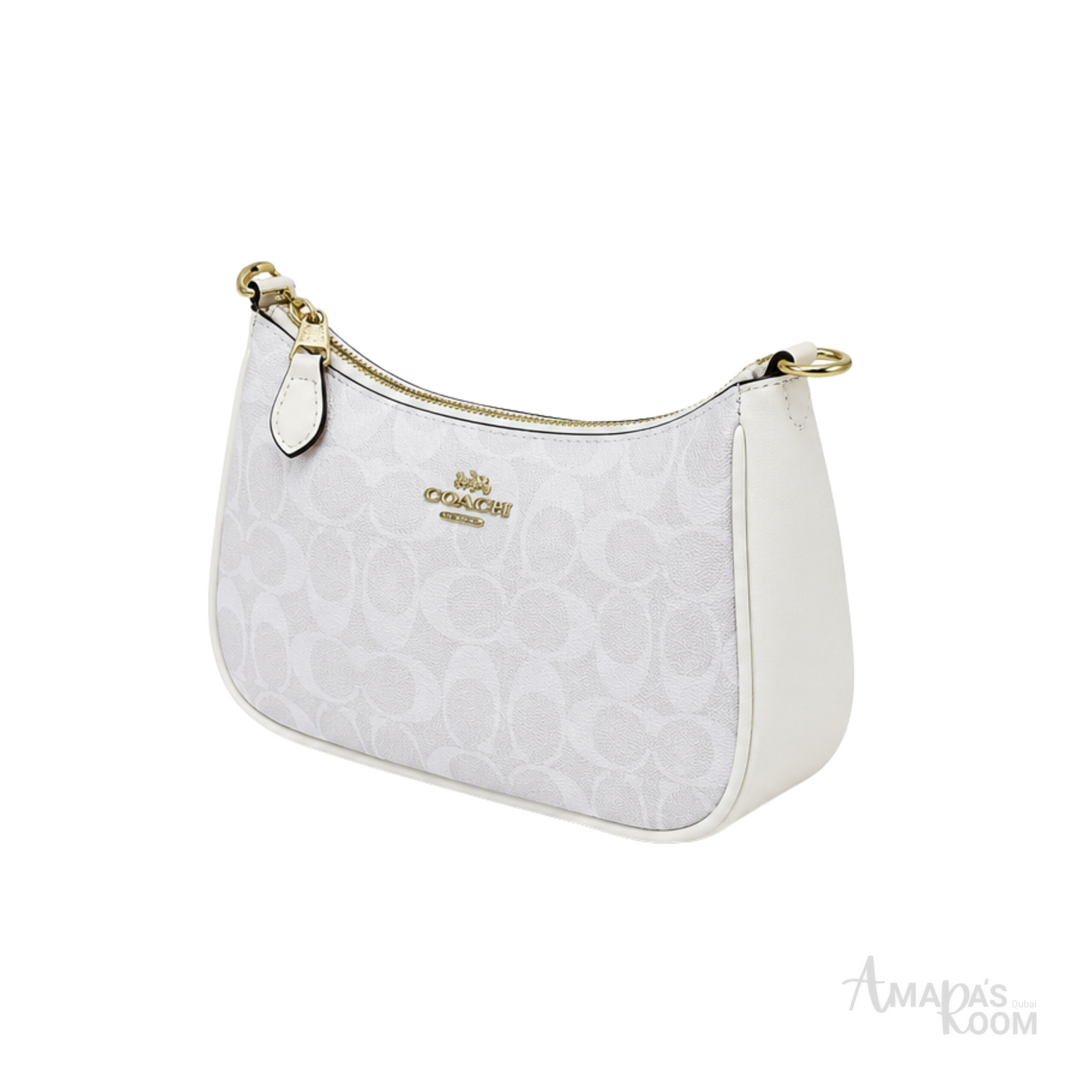 Coach Teri Glacier White Bag