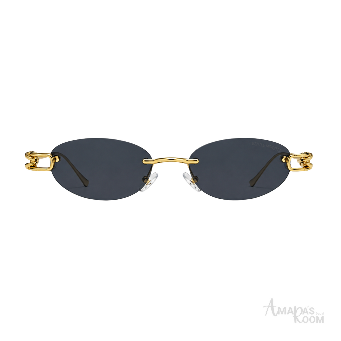 Gentle Monster Sunglasses Musubi Black Golden – product view
