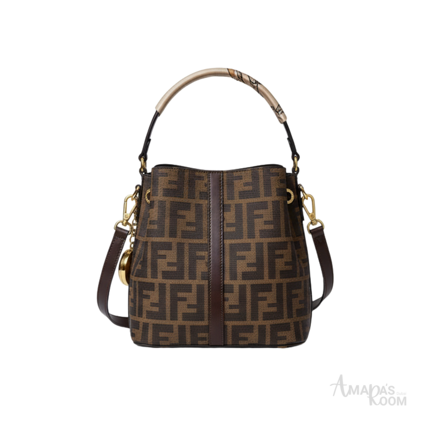Fendi Bag | Boston 365 Medium Brown Black