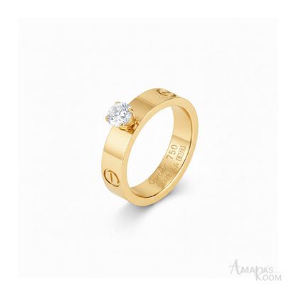 Cartier Jewelry | Solitaire Ring Gold