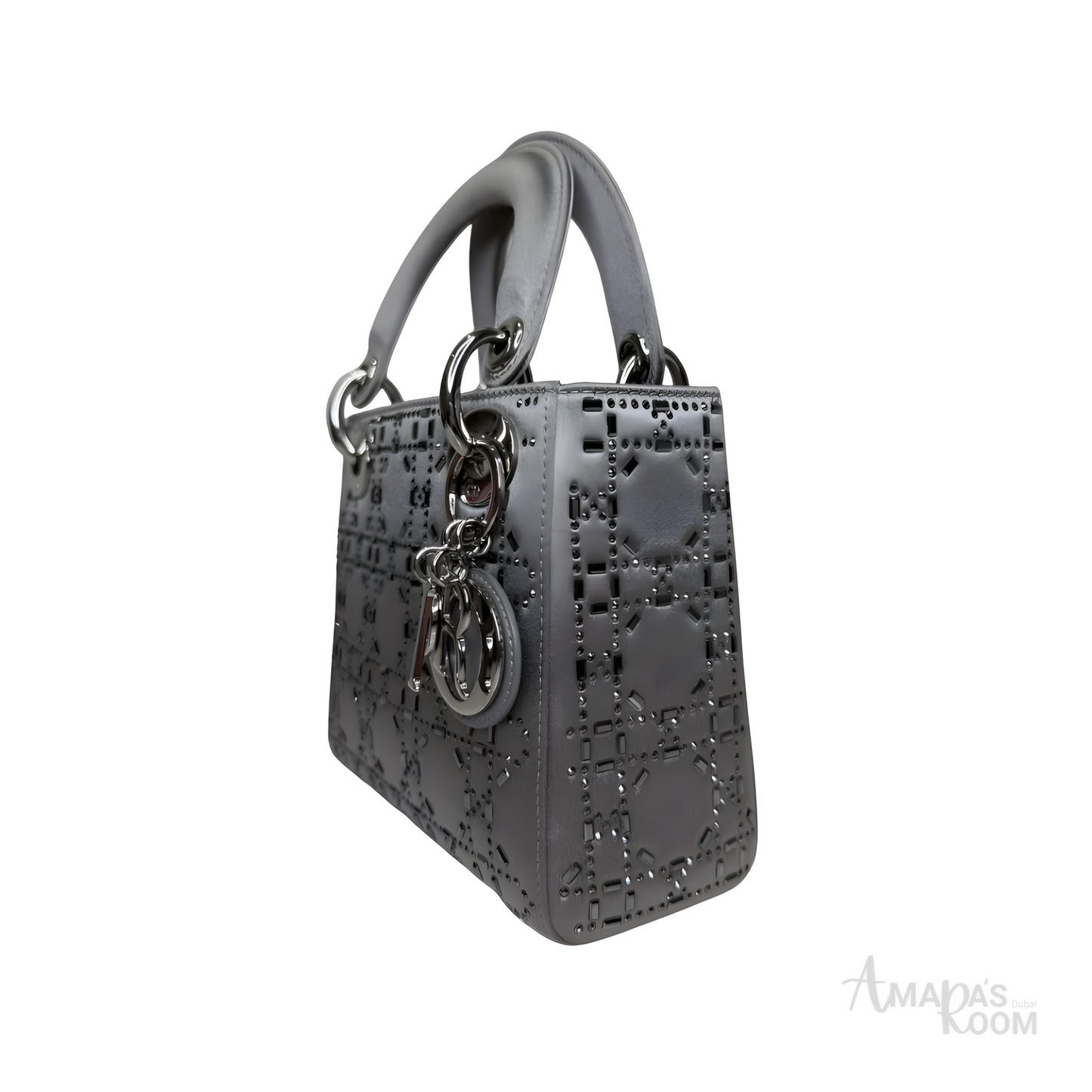 Dior Bag | Christian Dior Mini Lady Dior Bag Grey