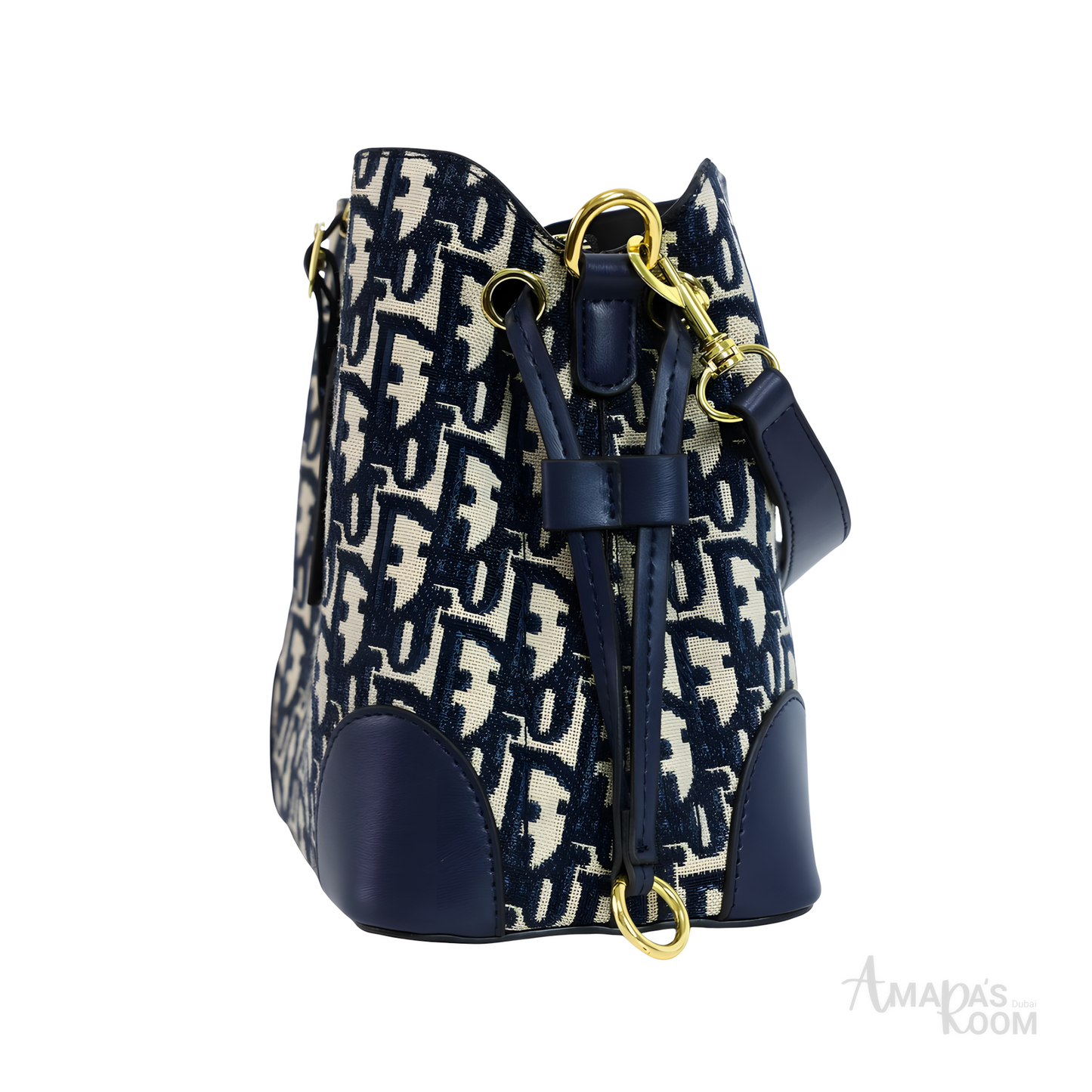 Dior Bag | Small Diorstar Bucket Blue