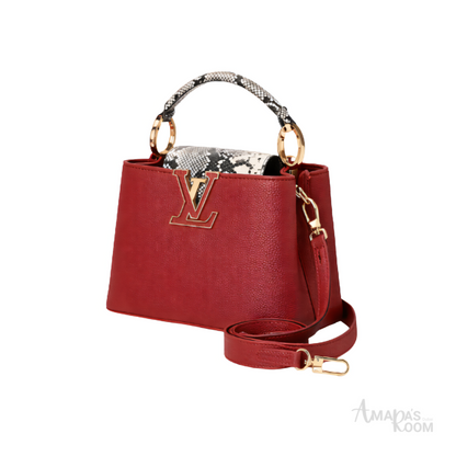 Louis Vuitton Bag | Ćapucines Burgundy