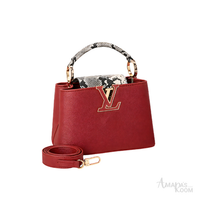 Louis Vuitton Bag | Ćapucines Burgundy