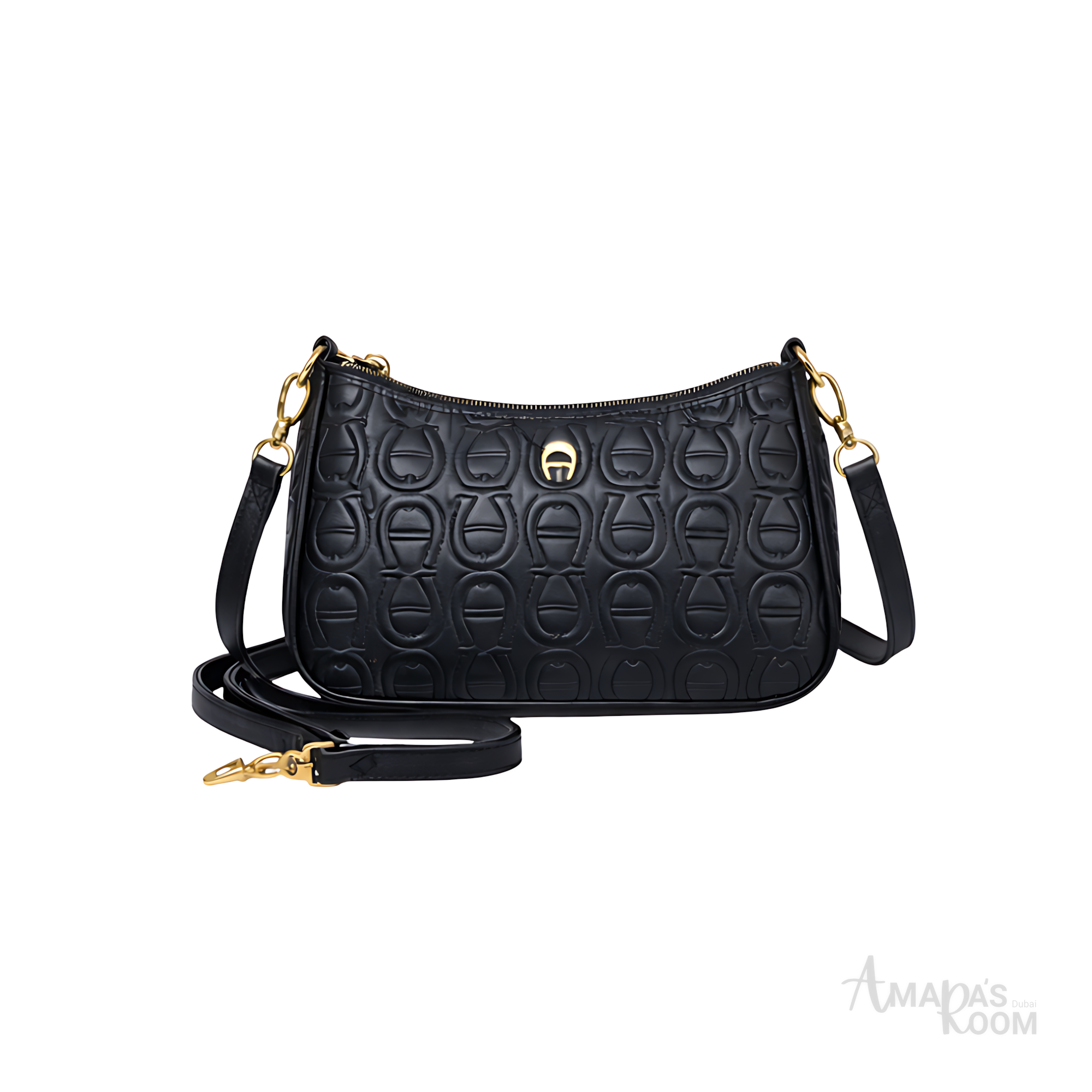 Aigner Bag | Leah Icon Shoulder Leah Pure Black