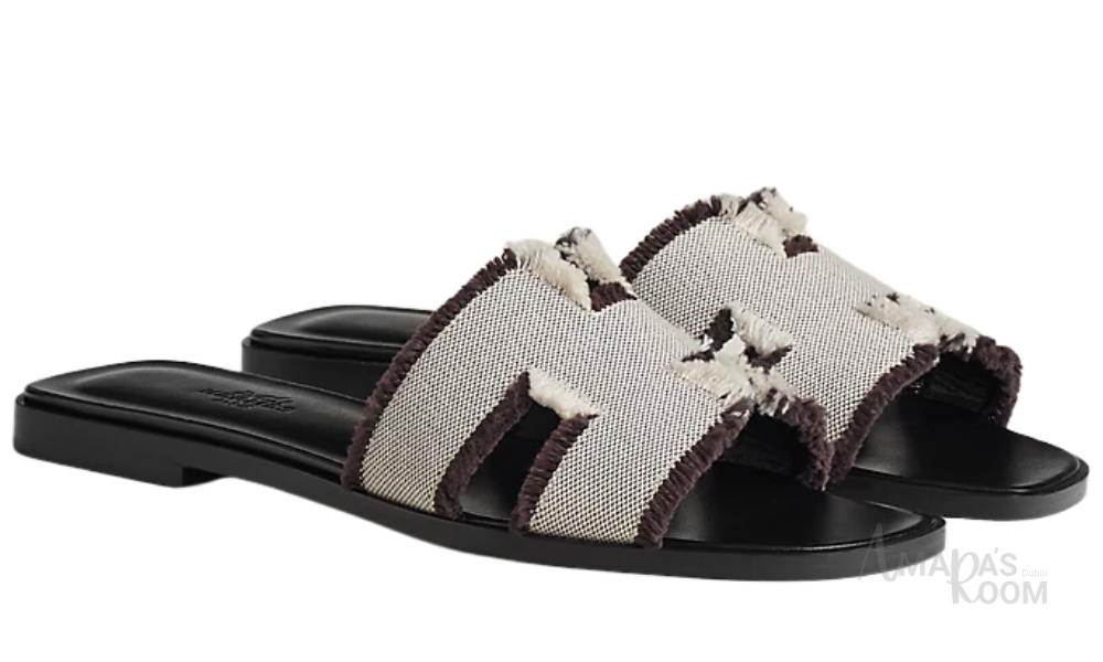 Oran Leather Slides – Deep Plum – Amara UAE image 2
