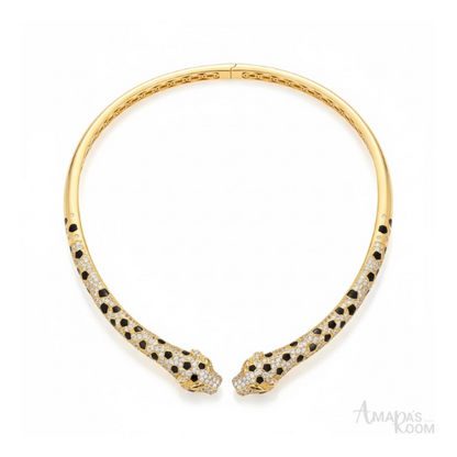 Cartier Jewelry | Panther Bracelet Necklace Set