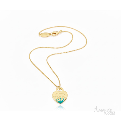 Tiffany & Co Jewelry | Heart Pendant Necklace Gold