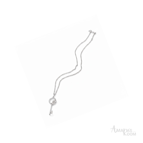Tiffany & Co. Jewelry | Crystal Key Necklace pendent