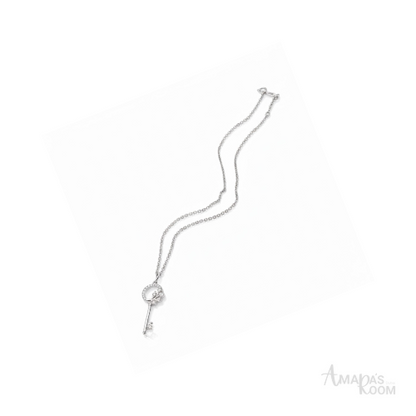 Tiffany & Co. Jewelry | Crystal Key Necklace pendent