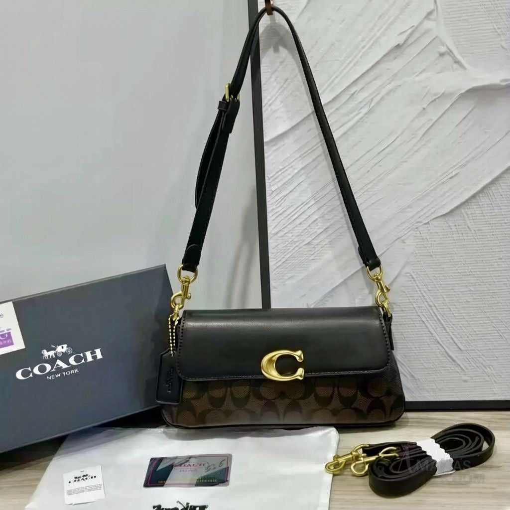 Coach Bag | Jet Shoulder Signature Canvas