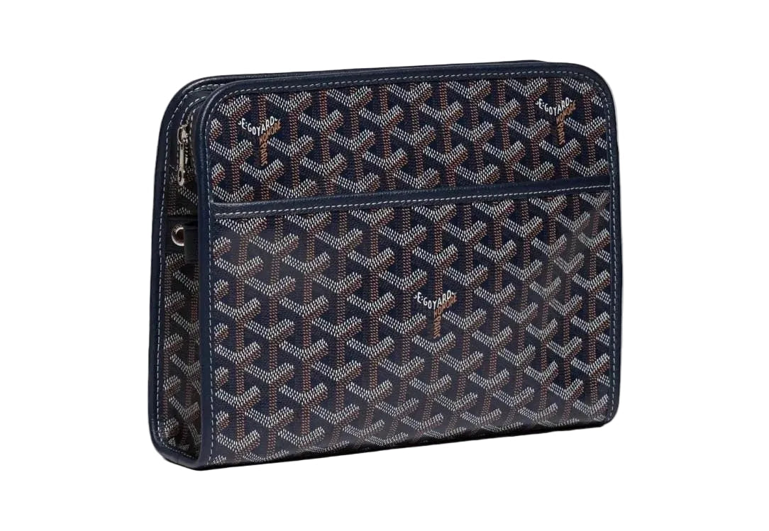 Goyard Bag | Jouvence Toiletry Navy Blue