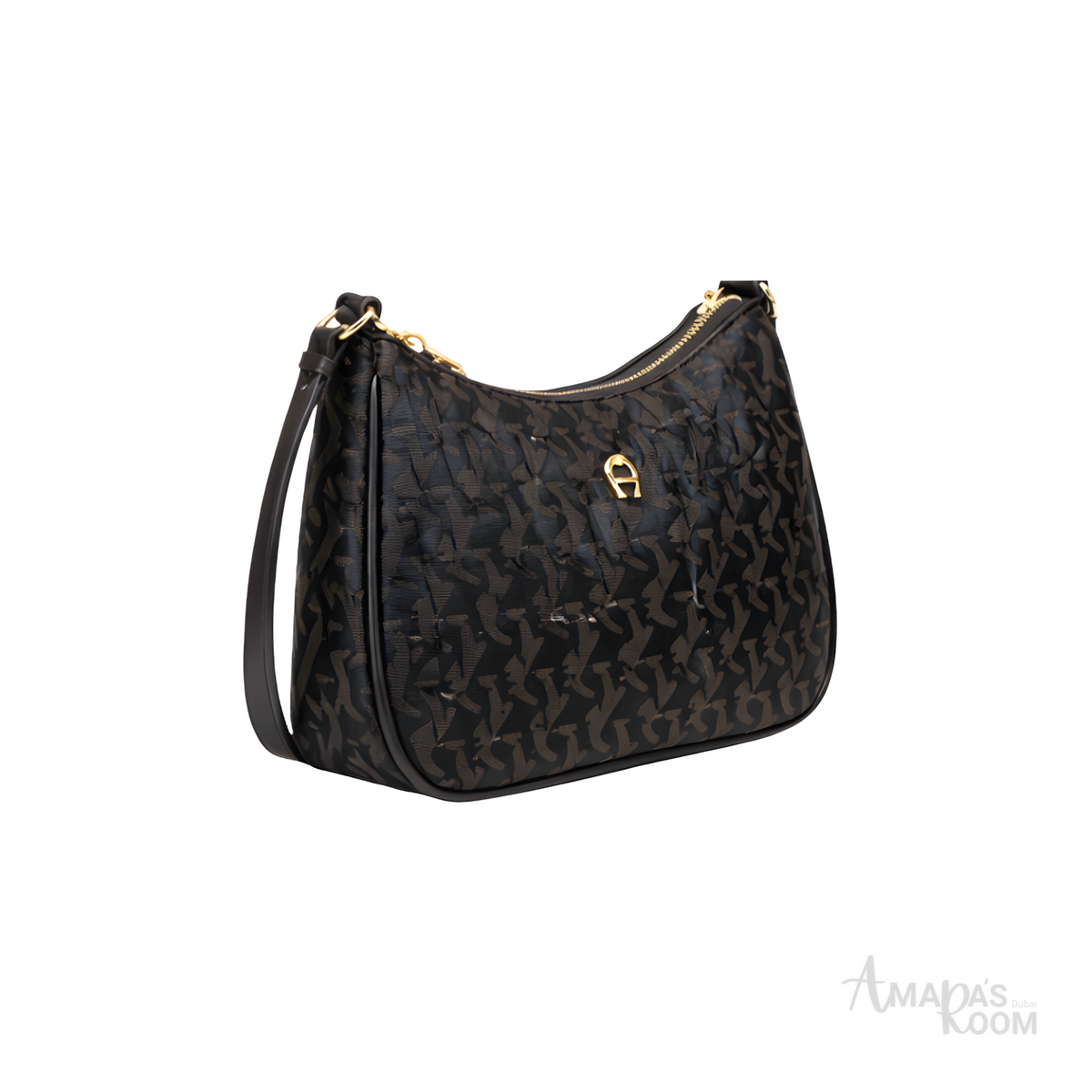 Aigner Bag | Juna Pochette Icon XS Signature Brown