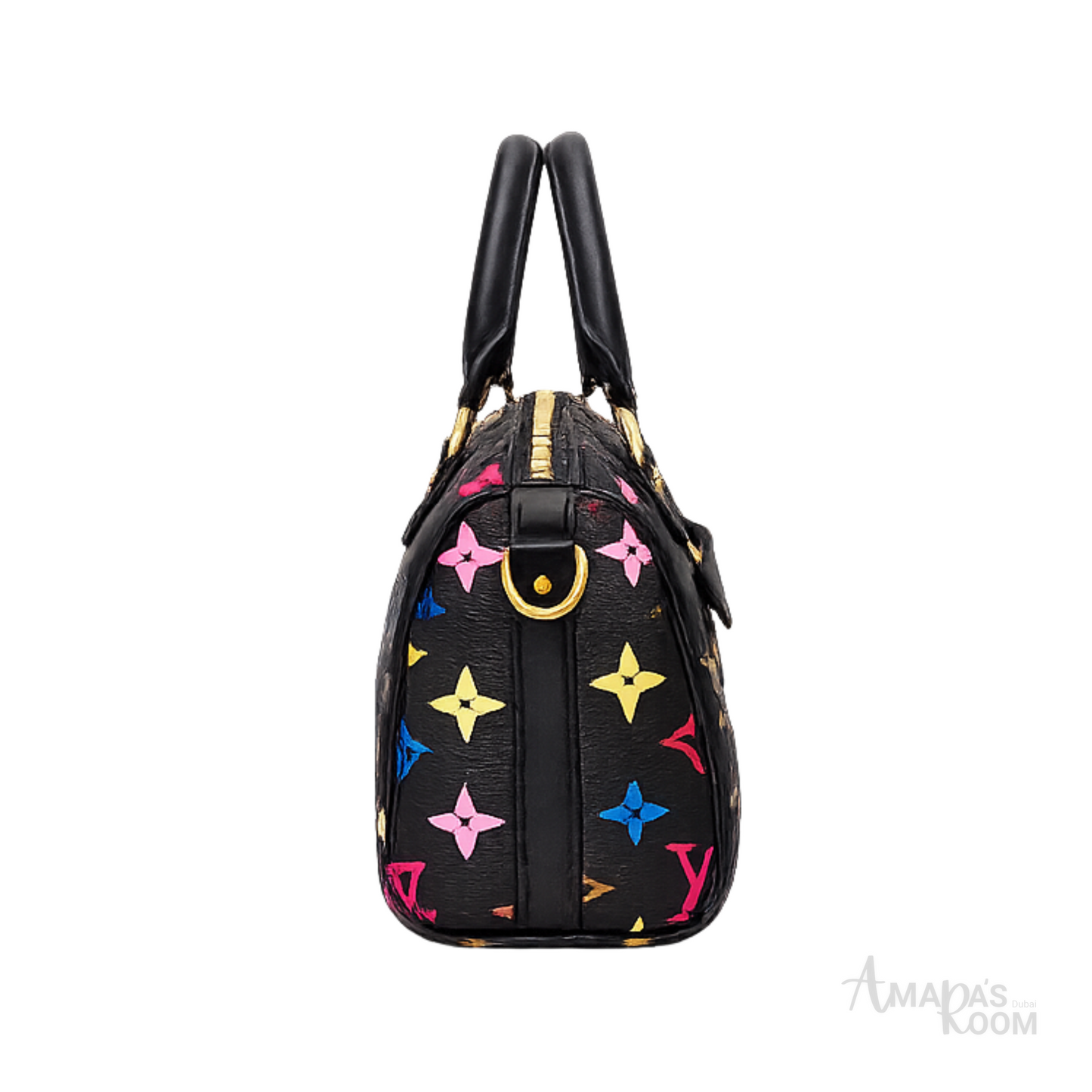 Louis Vuitton Bag | Murakami Speedy Black Multicolor