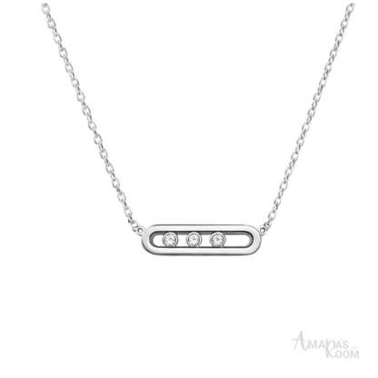 Messika Jewelry | Move Uno Multi Motif Jewelry Set White Gold Diamonds