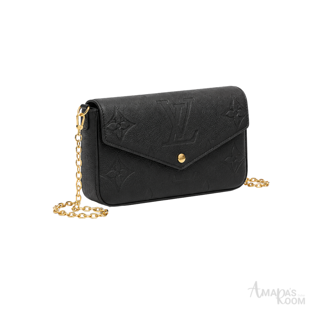 Louis Vuitton Bag | Pochette Felicie Wild At Heart Black