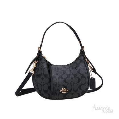 Coach Bag | Kleo Hobo Signature Canvas Cocoa Almond