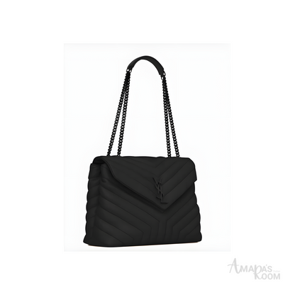 YSL Bag | Loulou Grey Black