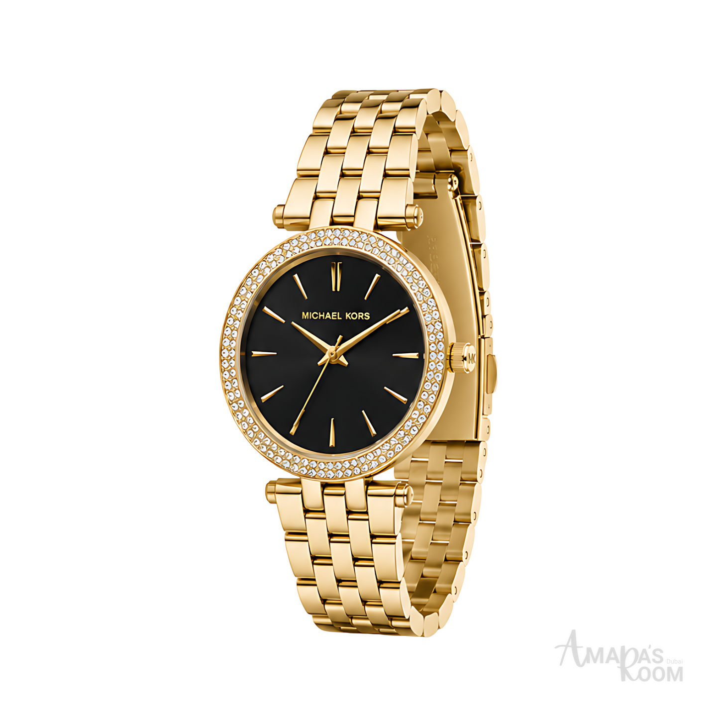 Michael Kors Watch | Darci Black Dial Gold