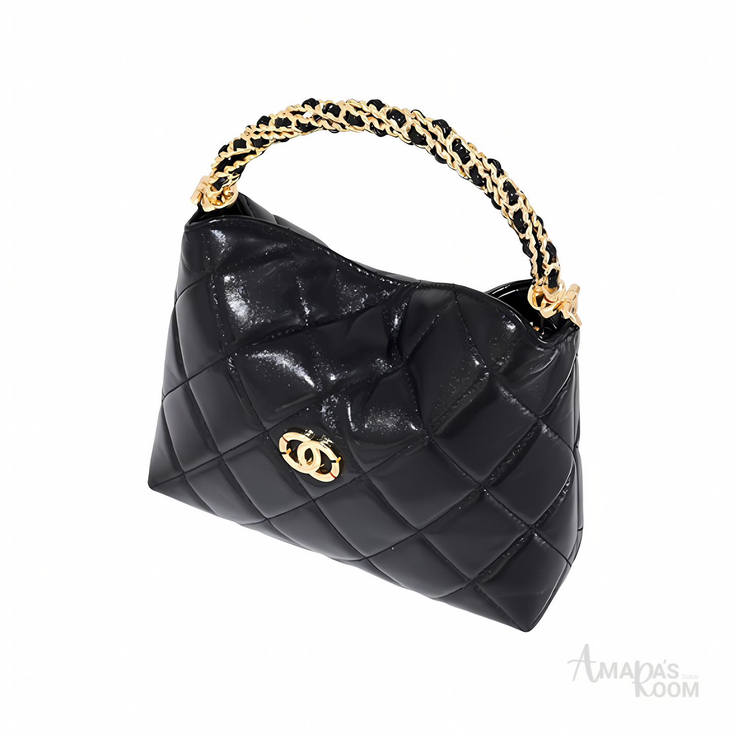 Chanel Bag | 24B Mini Top Handle Bag Chain Black