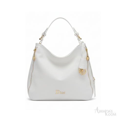 Dior Bag | D-Journey White Leather