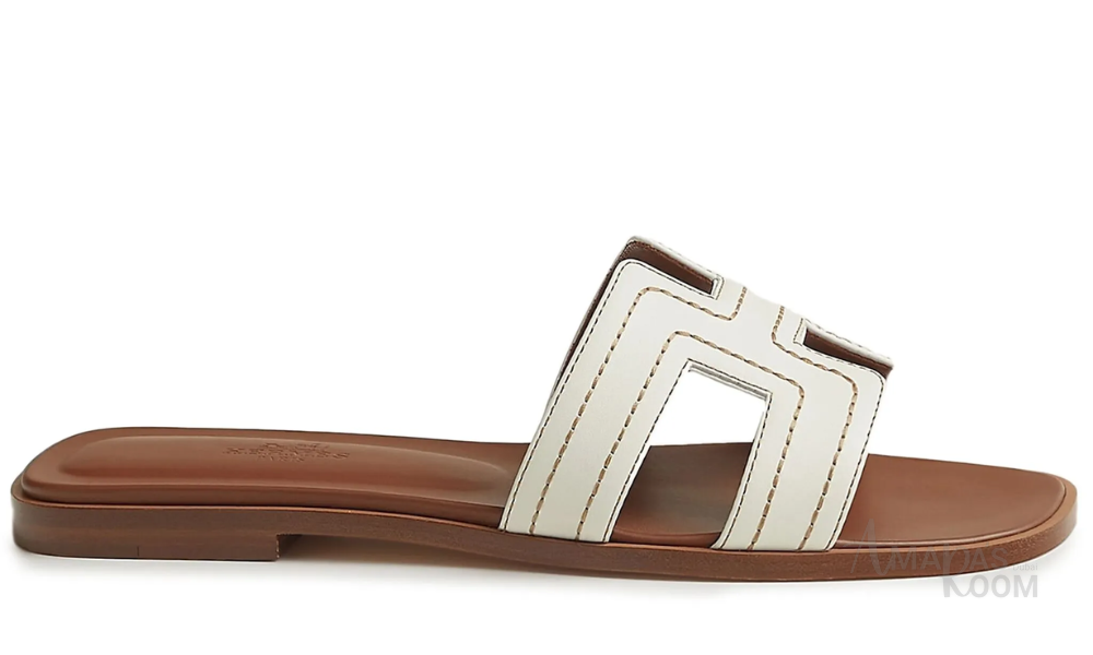 Oran Classic Slides – Soft White – Amara UAE