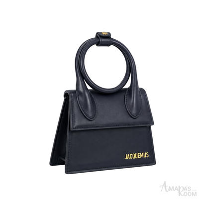 Jacquemus Bag | Le Chiquito Noeud Navy Blue
