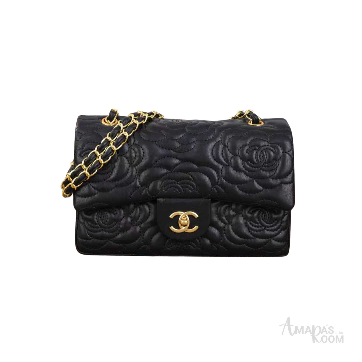 Chanel Bag | Camellia Flap Black