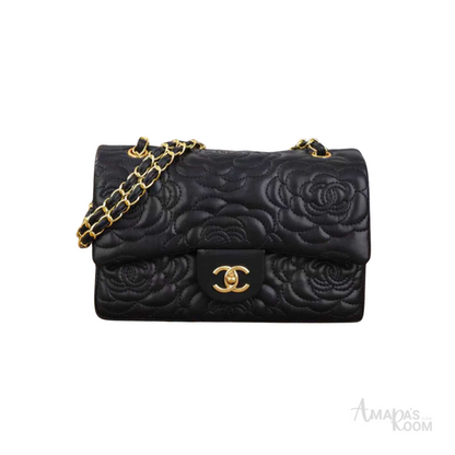 Chanel Bag | Camellia Flap Black