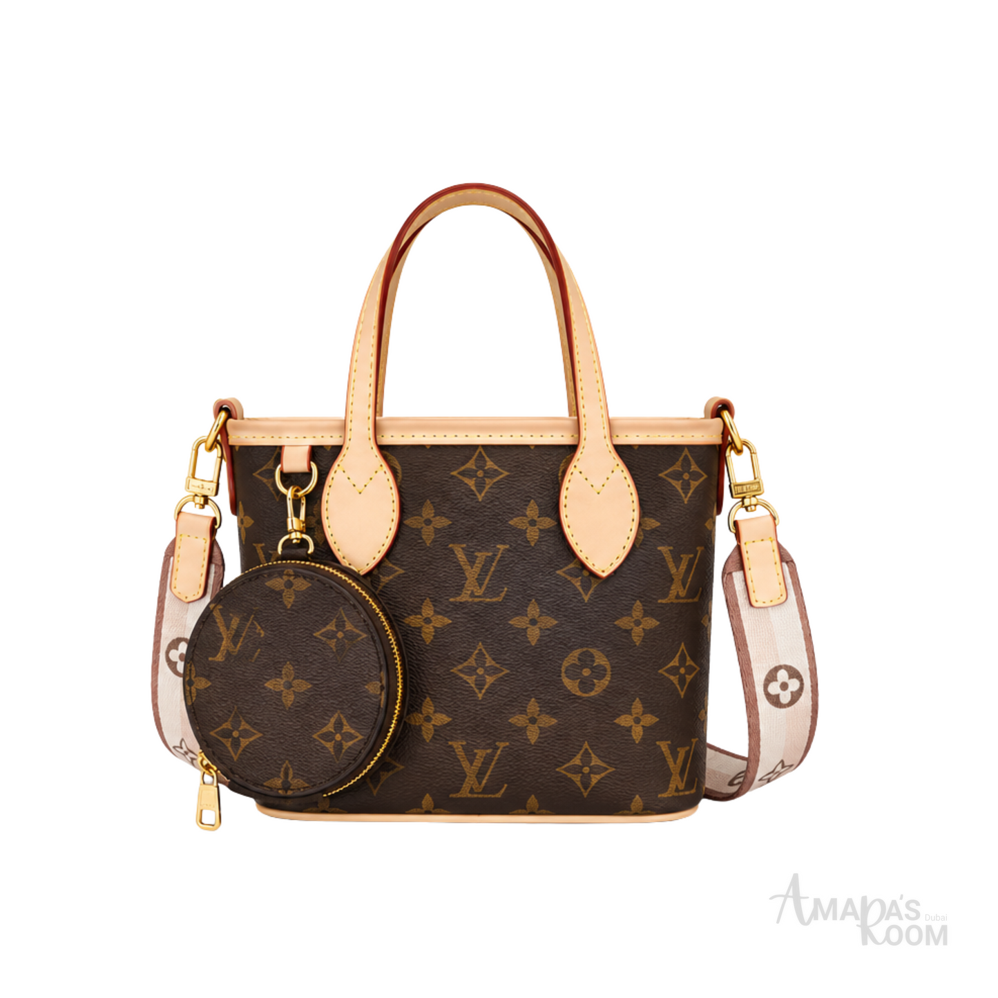 Louis Vuitton Neverfull BB Brown Bag – product view