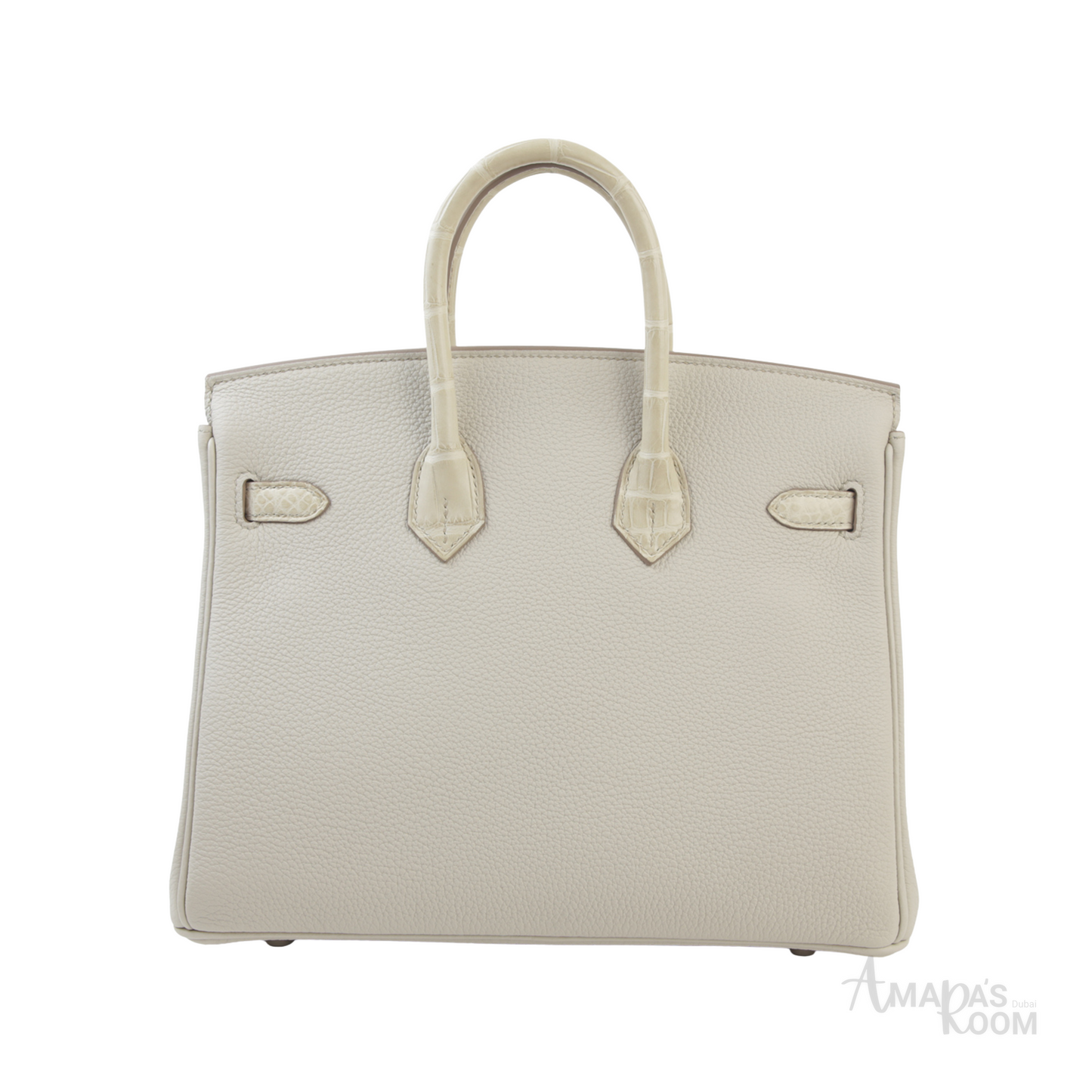 Hermès Bag | Birkin 25 Crocodile Light Grey