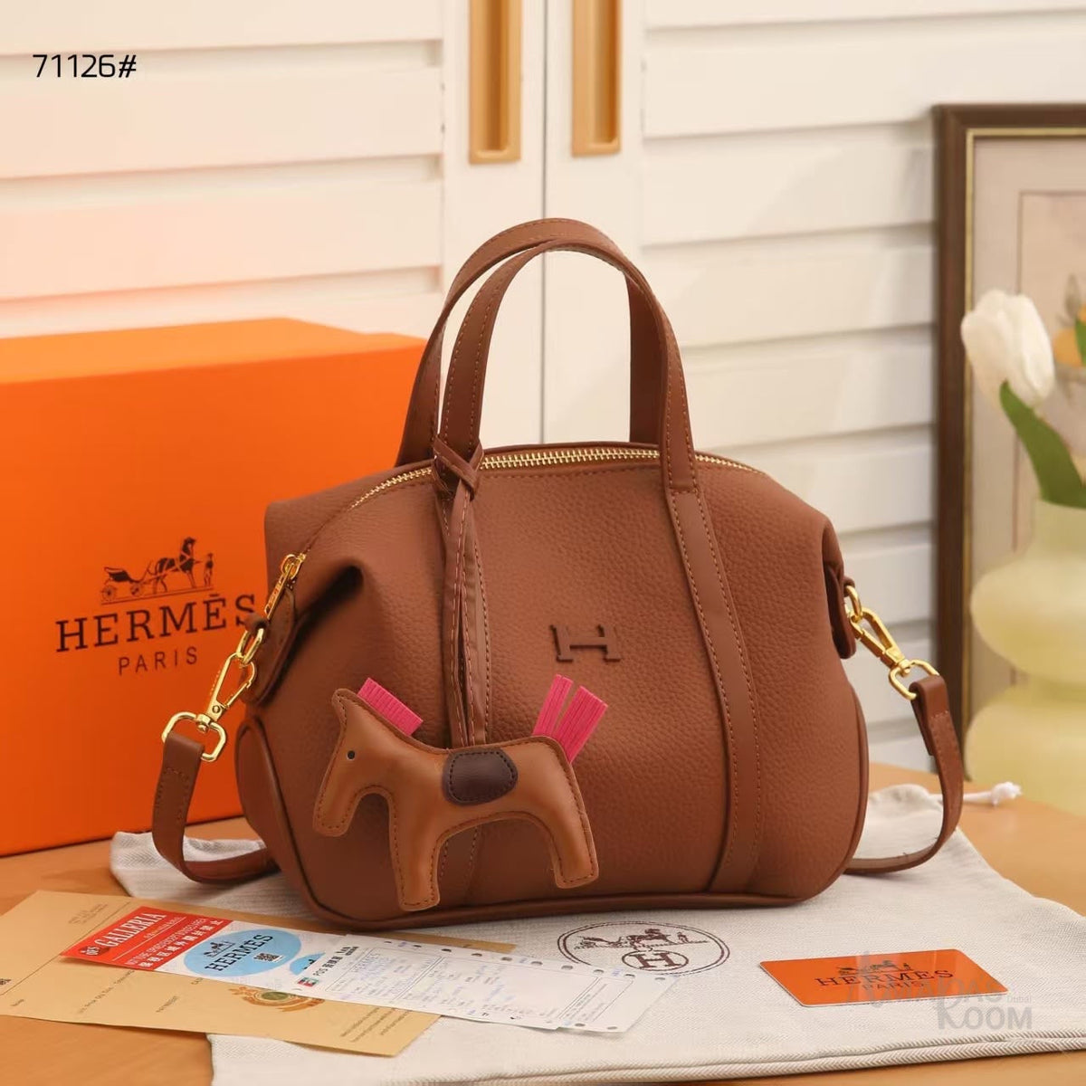 Hermès Bag | Sling Brown
