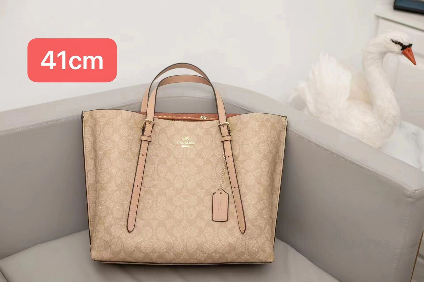 Coach Bag Ava Tote Signature Canvas