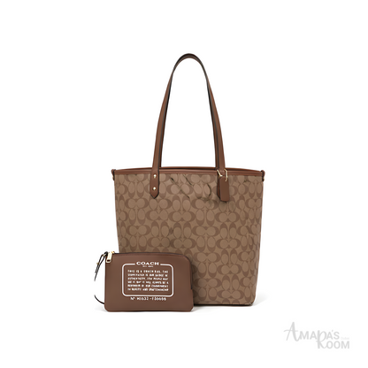 Coach Bag | City Tote Signature Canvas